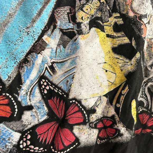 Juice WRLD - Night Butterfly- Men’s T-shirt- M - Sad RARE Short-Sleeve - Picture 12 of 15